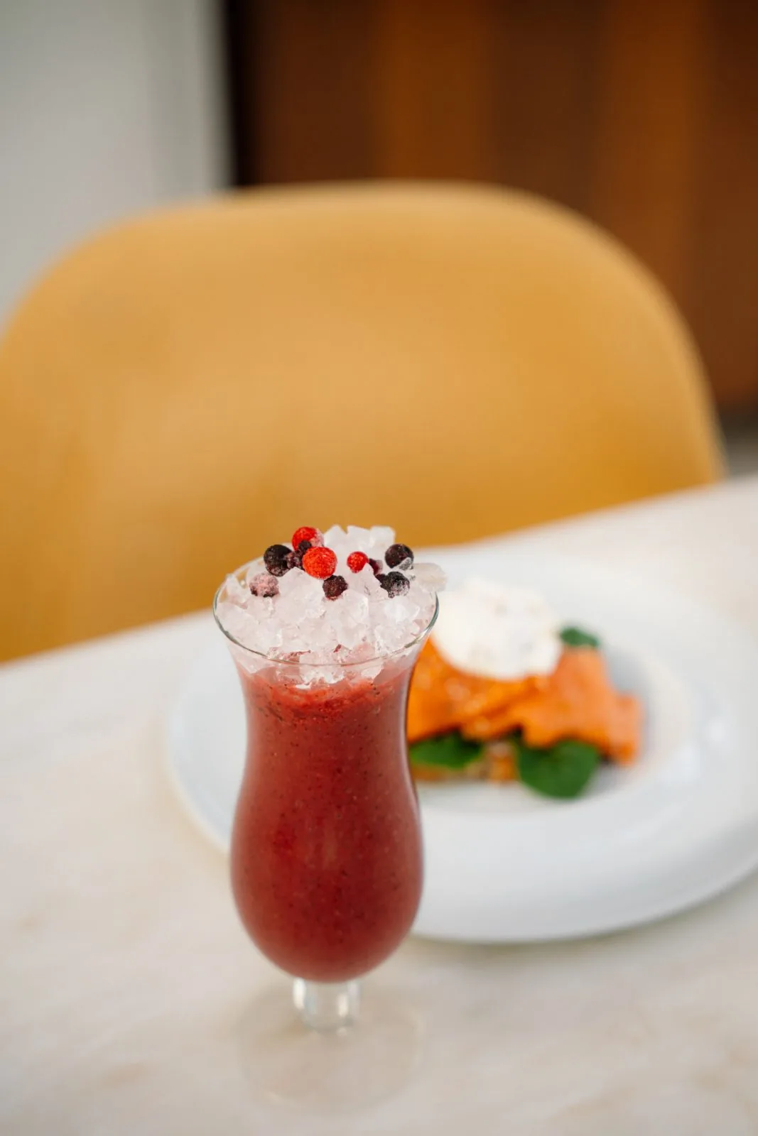 Smoothie de frutos vermelhos